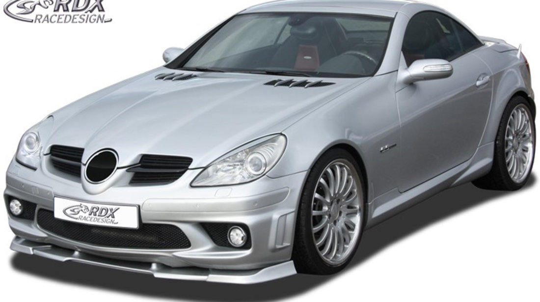 RDX Prelungire Spoiler Bara fata VARIO-X pentru MERCEDES SLK R171 AMG -2008 ( potrivire an AMG bzw. Fahrzeuge cu AMG Bara fata ) lip bara fata Spoilerlippe RDFAVX30355 material Plastic