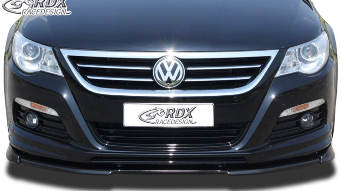 RDX Prelungire Spoiler Bara fata VARIO-X pentru VW Passat CC -2012 R-Line lip bara fata Spoilerlippe RDFAVX30625 material Plastic