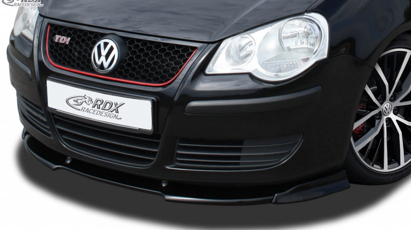 RDX Prelungire Spoiler Bara fata VARIO-X pentru VW Polo 9N3 2005+ incl. GTI lip bara fata Spoilerlippe RDFAVX30561 material Plastic