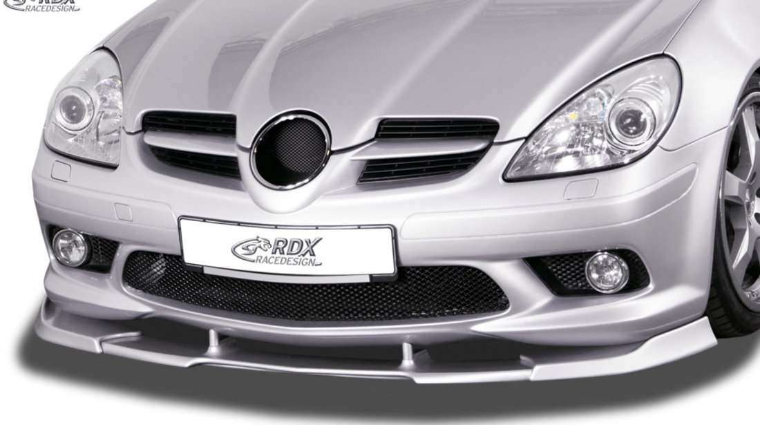 RDX Prelungire Spoiler Bara fata VARIO-X pentru MERCEDES SLK R171 AMG-Styling -2008 ( potrivire la modelele cu AMG-Stylingpaket Bara fata ) lip bara fata Spoilerlippe RDFAVX30884 material Plastic