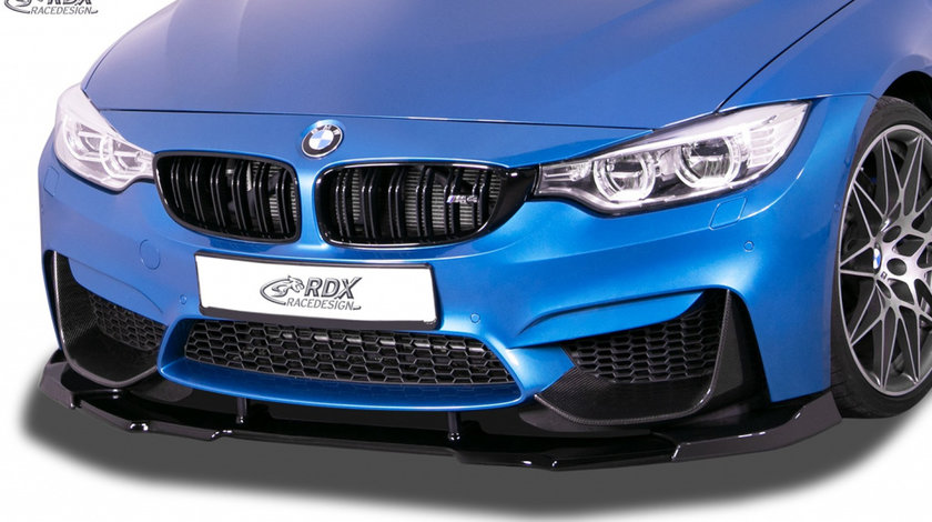 RDX Prelungire Spoiler Bara fata VARIO-X pentru BMW M4 F82 / F83 lip bara fata Spoilerlippe RDFAVX30906 material Plastic