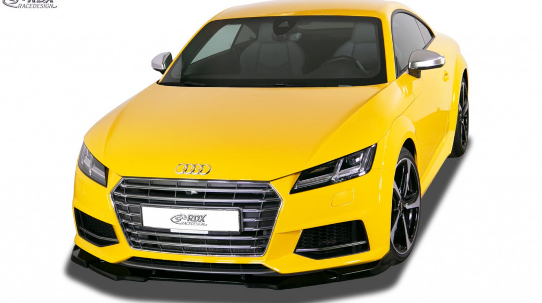 RDX Prelungire Spoiler Bara fata VARIO-X pentru AUDI TT (FV/8S) -2018 (S-Line Bara fata ) lip bara fata Spoilerlippe RDFAVX30874 material Plastic