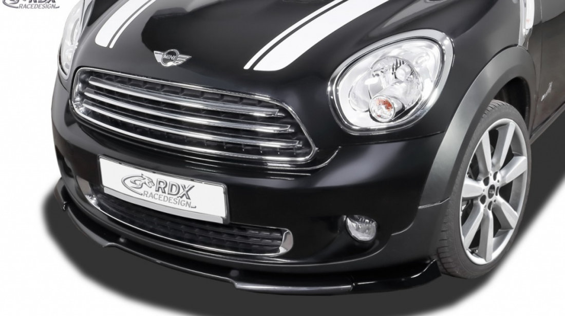 RDX Prelungire Spoiler Bara fata VARIO-X pentru MINI Countryman R60 lip bara fata Spoilerlippe RDFAVX30389 material Plastic