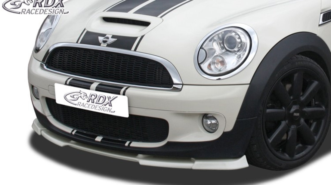 RDX Prelungire Spoiler Bara fata VARIO-X pentru MINI R56 / R57 Cooper S lip bara fata Spoilerlippe RDFAVX30386 material Plastic