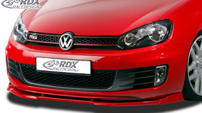 RDX Prelungire Spoiler Bara fata VARIO-X pentru VW Golf 6 GTD, GTI lip bara fata Spoilerlippe RDFAVX30022 material Plastic