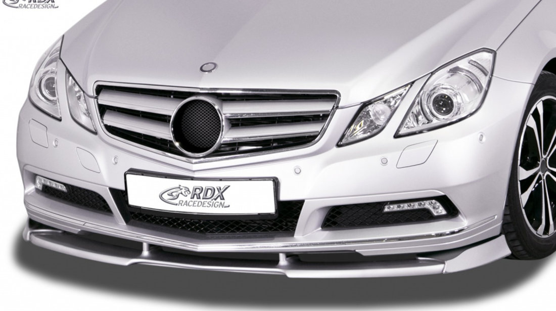 RDX Prelungire Spoiler Bara fata VARIO-X pentru MERCEDES E-Klasse Cabrio A207 / Coupe C207 -2013 lip bara fata Spoilerlippe RDFAVX30370 material Plastic