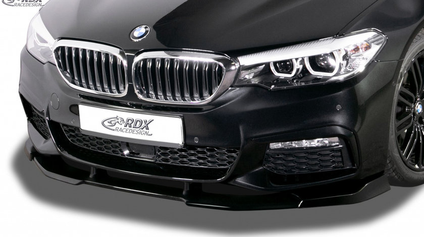 RDX Prelungire Spoiler Bara fata VARIO-X pentru BMW 5er G30, G31, G38 pentru M-Sport/M-Paket lip bara fata Spoilerlippe RDFAVX30868 material Plastic