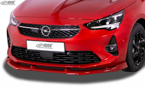 RDX Prelungire Spoiler Bara fata VARIO-X pentru OPEL Corsa F GS-Line lip bara fata Spoilerlippe RDFA...