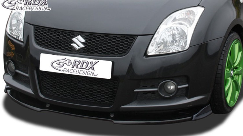 RDX Prelungire Spoiler Bara fata VARIO-X pentru SUZUKI Swift 2005-2010 Sport lip bara fata Spoilerlippe RDFAVX30535 material Plastic