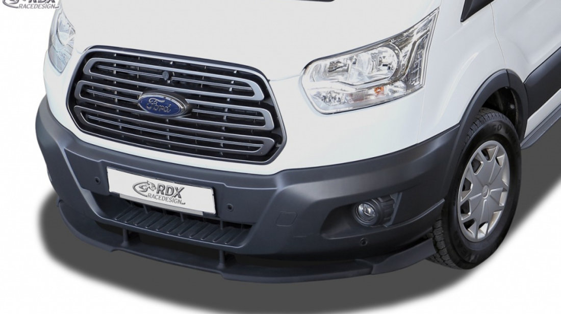 RDX Prelungire Spoiler Bara fata VARIO-X pentru FORD Transit MK7 2014-2018 lip bara fata Spoilerlippe RDFAVX30784 material Plastic