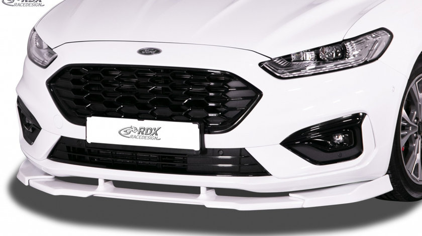 RDX Prelungire Spoiler Bara fata VARIO-X pentru FORD Mondeo ST-Line 2019+ lip bara fata Spoilerlippe RDFAVX30100 material Plastic