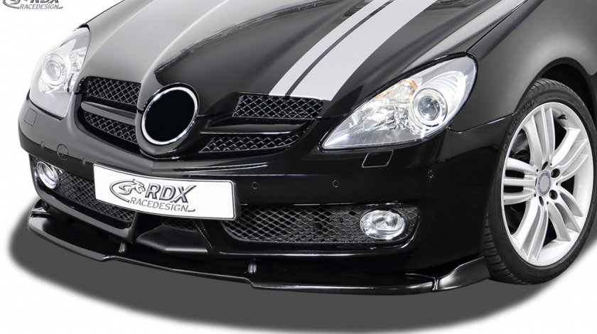 RDX Prelungire Spoiler Bara fata VARIO-X pentru MERCEDES SLK R171 2008+ lip bara fata Spoilerlippe RDFAVX30356 material Plastic