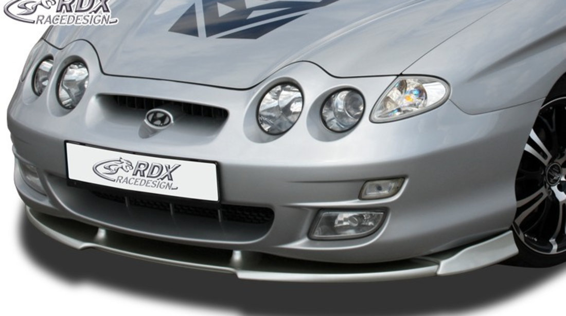 RDX Prelungire Spoiler Bara fata VARIO-X pentru HYUNDAI Coupe RD 1999-2002 lip bara fata Spoilerlippe RDFAVX30676 material Plastic