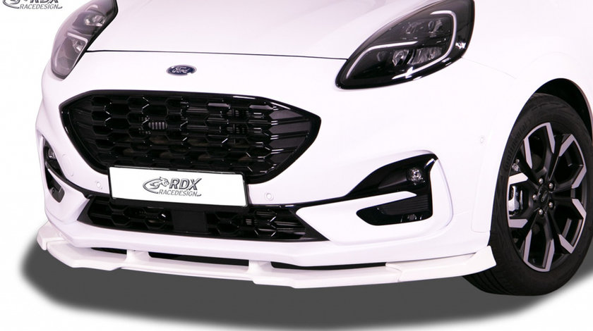 RDX Prelungire Spoiler Bara fata VARIO-X pentru FORD Puma ST-Line, ST-Line X, Vignale (2020+) lip bara fata Spoilerlippe RDFAVX30940 material Plastic