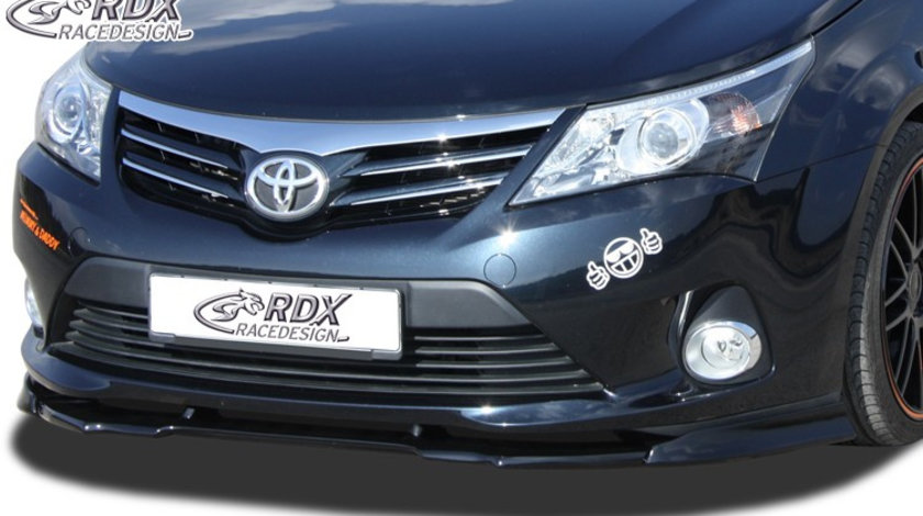 RDX Prelungire Spoiler Bara fata VARIO-X pentru TOYOTA Avensis T27 2012-2015 lip bara fata Spoilerlippe RDFAVX30543 material Plastic