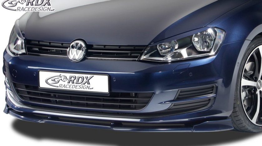 RDX Prelungire Spoiler Bara fata VARIO-X pentru VW Golf 7 lip bara fata Spoilerlippe RDFAVX30626 material Plastic