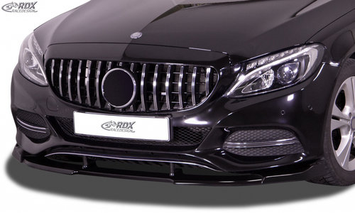 RDX Prelungire Spoiler Bara fata VARIO-X pentru MERCEDES C-Klasse W205, S205, C205 (-2018) "V2" lip ...