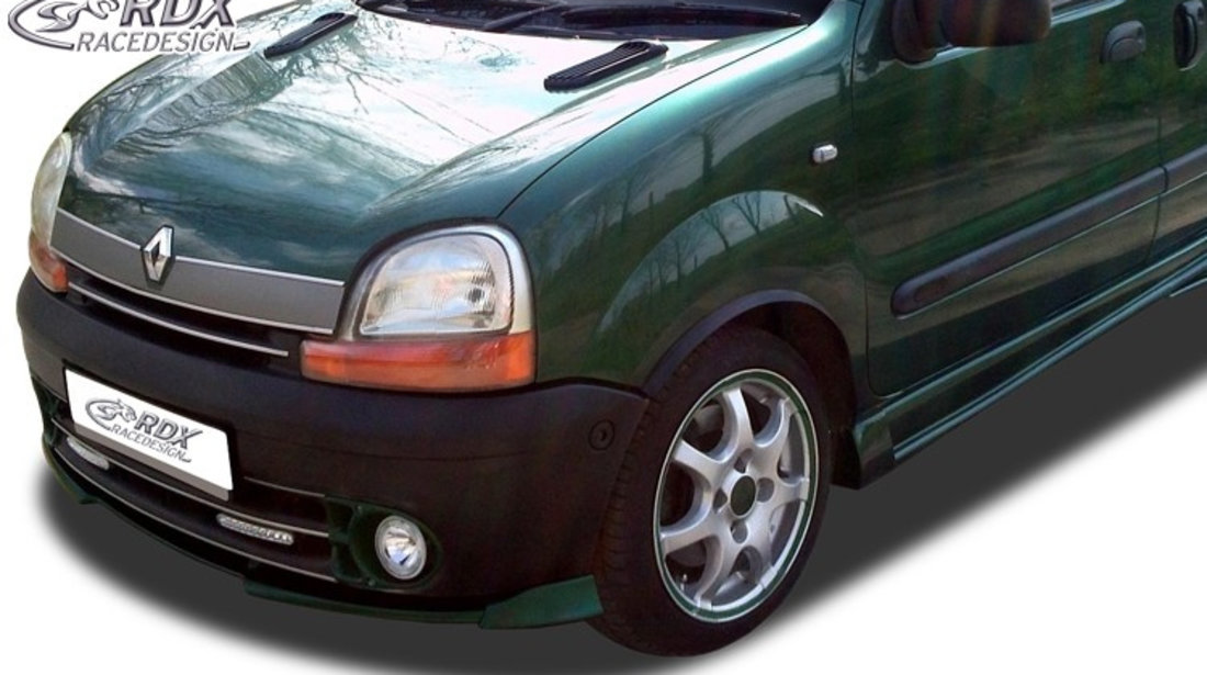 RDX Prelungire Spoiler Bara fata VARIO-X pentru RENAULT Kangoo 1 (1998-2003) lip bara fata Spoilerlippe RDFAVX30636 material Plastic