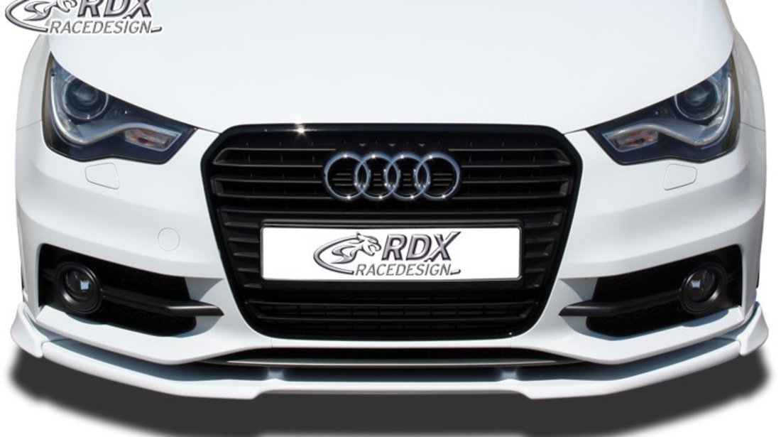 RDX Prelungire Spoiler Bara fata VARIO-X pentru AUDI A1 8X & A1 8XA Sportback S-Line (-01/2015) lip bara fata Spoilerlippe RDFAVX30017 material Plastic