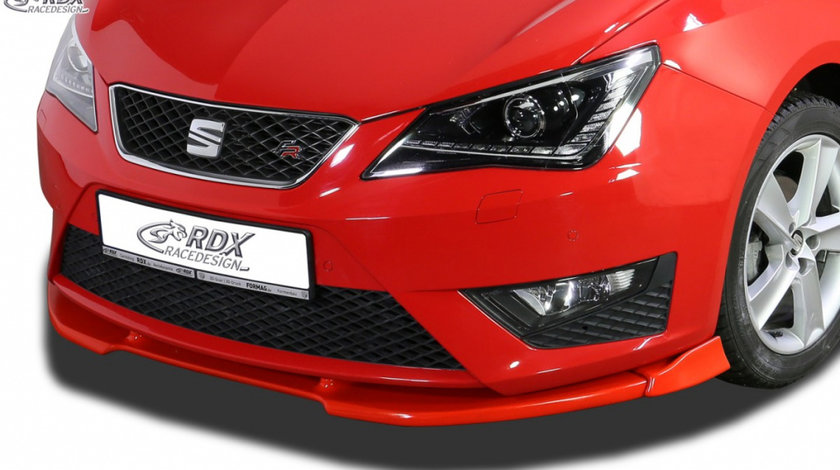 RDX Prelungire Spoiler Bara fata VARIO-X pentru SEAT Ibiza 6J Facelift FR 04/2012+ lip bara fata Spoilerlippe RDFAVX30040 material Plastic