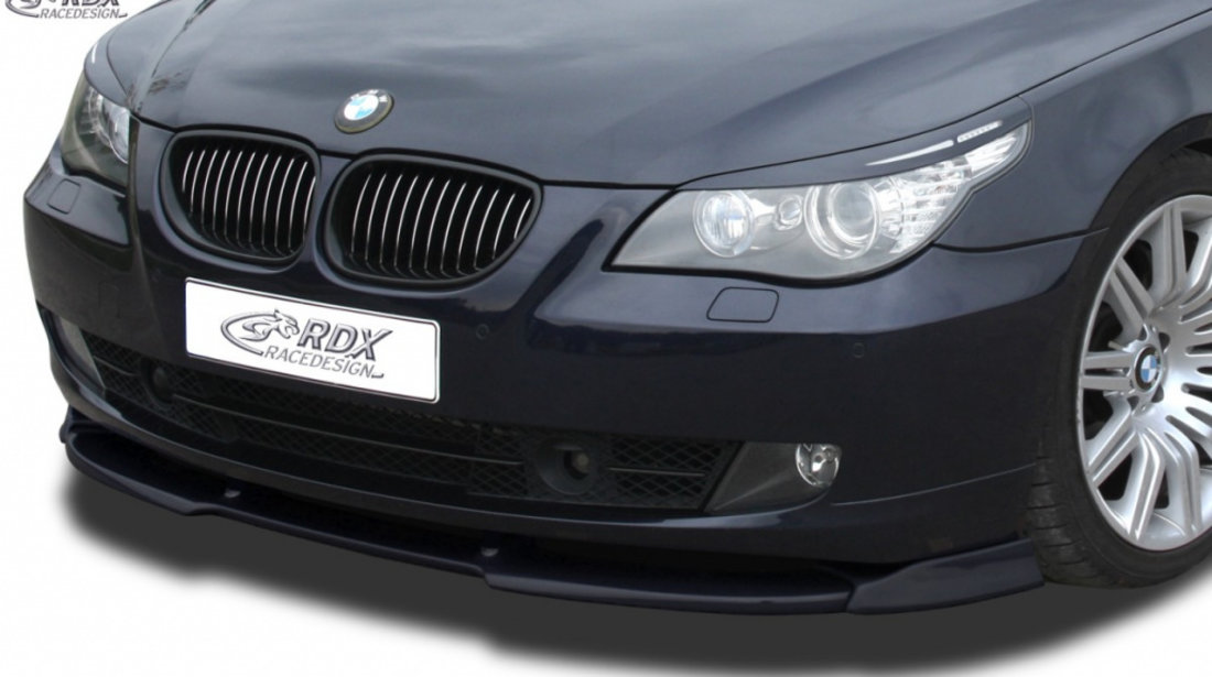 RDX Prelungire Spoiler Bara fata VARIO-X pentru BMW 5er E60 / E61 2007+ lip bara fata Spoilerlippe RDFAVX30156 material Plastic