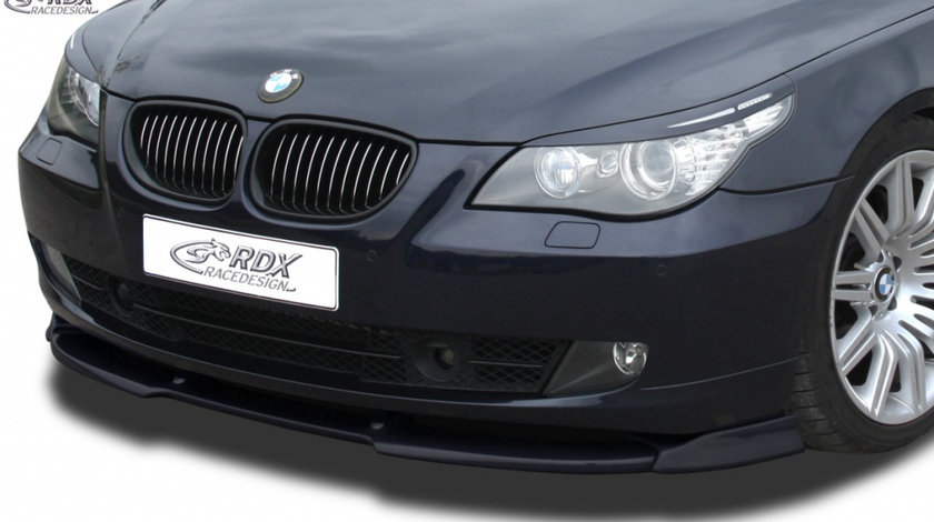 RDX Prelungire Spoiler Bara fata VARIO-X pentru BMW 5er E60 / E61 2007+ lip bara fata Spoilerlippe RDFAVX30156 material Plastic