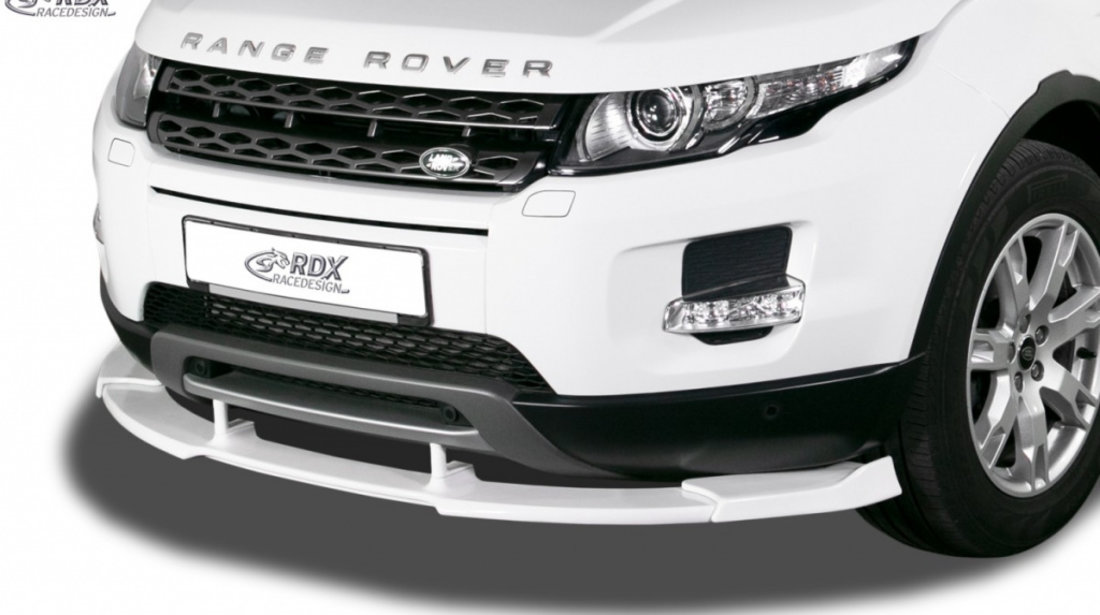 RDX Prelungire Spoiler Bara fata VARIO-X pentru RANGE ROVER Evoque 2011-2016 lip bara fata Spoilerlippe RDFAVX30835 material Plastic