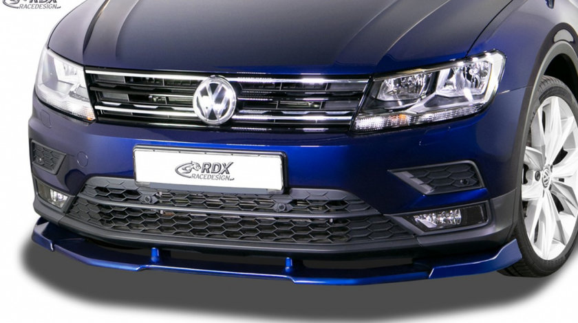 RDX Prelungire Spoiler Bara fata VARIO-X pentru VW Tiguan (2016+) lip bara fata Spoilerlippe RDFAVX30842 material Plastic