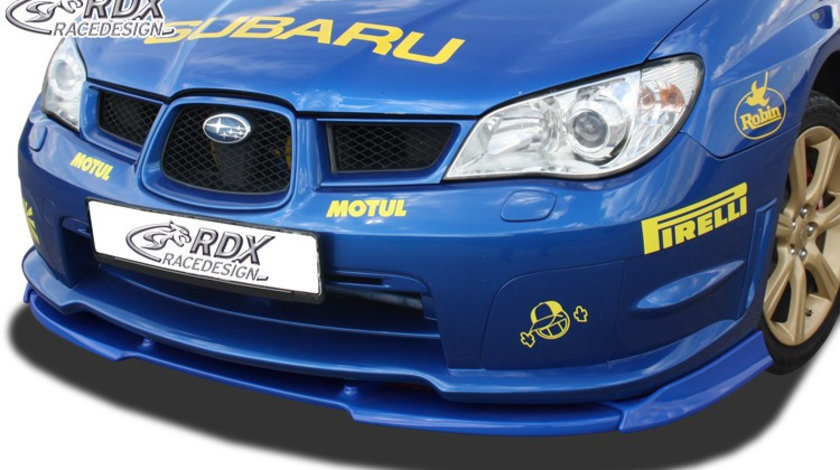 RDX Prelungire Spoiler Bara fata VARIO-X pentru SUBARU Impreza 3 (GD) WRX 2005-2007 lip bara fata Spoilerlippe RDFAVX30662 material Plastic