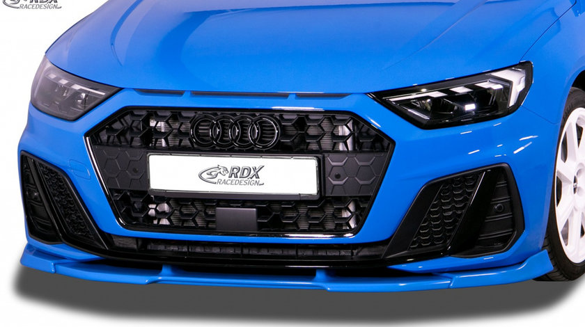 RDX Prelungire Spoiler Bara fata VARIO-X pentru AUDI A1 (GB) S-Line & Edition One lip bara fata Spoilerlippe RDFAVX30917 material Plastic