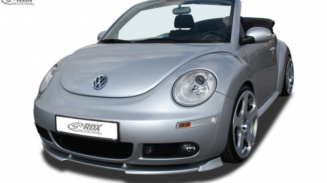 RDX Prelungire Spoiler Bara fata VARIO-X pentru VW Beetle 2005-2010 lip bara fata Spoilerlippe RDFAVX30574 material Plastic