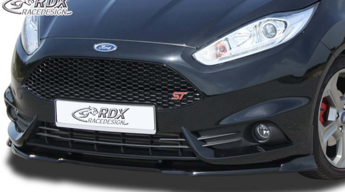 RDX Prelungire Spoiler Bara fata VARIO-X pentru FORD Fiesta ST MK7 JA8 JR8 (2013+) lip bara fata Spoilerlippe RDFAVX30668 material Plastic