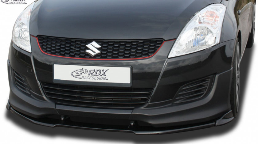 RDX Prelungire Spoiler Bara fata VARIO-X pentru SUZUKI Swift FZ/NZ 2010-2013 ( pentru Fzg. cu JDM/GT- Prelungire Spoiler Bara fata ecken) lip bara fata Spoilerlippe RDFAVX30725 material Plastic