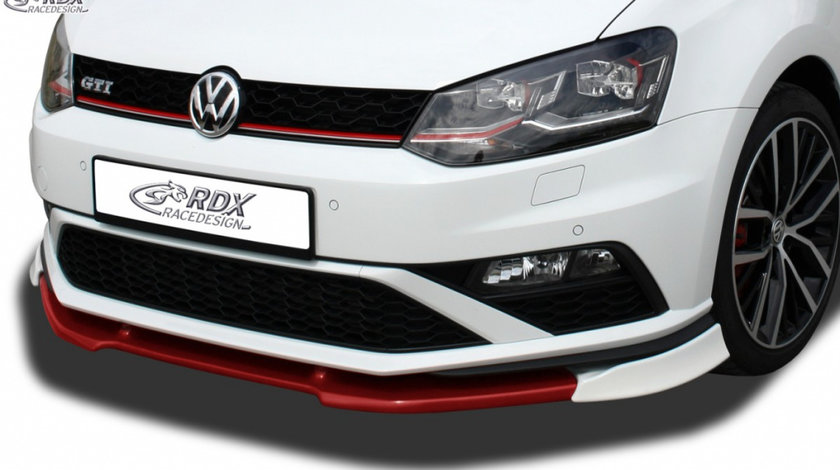 RDX Prelungire Spoiler Bara fata VARIO-X pentru VW Polo 6C GTI lip bara fata Spoilerlippe RDFAVX30741 material Plastic