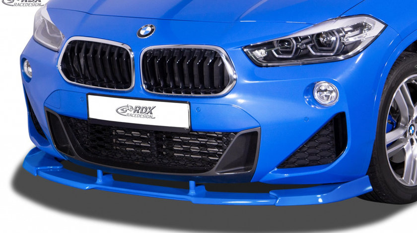 RDX Prelungire Spoiler Bara fata VARIO-X pentru BMW X2 F39 M-Sport, M35i (2018+) lip bara fata Spoilerlippe RDFAVX30129 material Plastic
