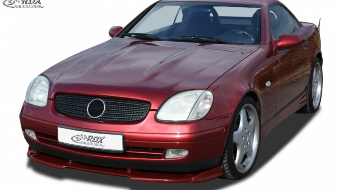 RDX Prelungire Spoiler Bara fata VARIO-X pentru MERCEDES SLK R170 -2000 lip bara fata Spoilerlippe RDFAVX30353 material Plastic