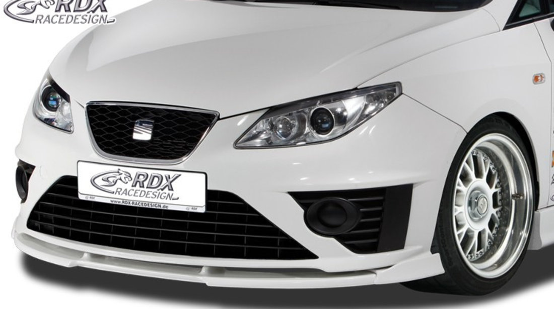 RDX Prelungire Spoiler Bara fata VARIO-X pentru SEAT Ibiza 6J cu pentru SEAT Aerodynamik-Kit -03/2012 lip bara fata Spoilerlippe RDFAVX30019 material Plastic