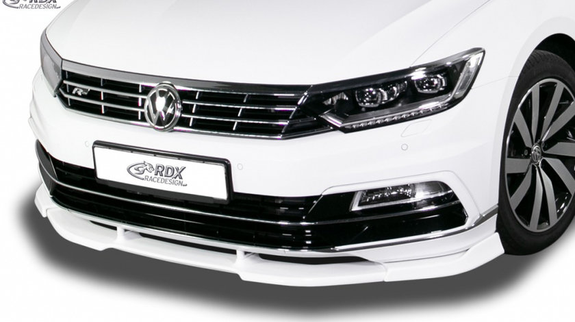 RDX Prelungire Spoiler Bara fata VARIO-X pentru VW Passat 3G B8 R-Line (-2019) lip bara fata Spoilerlippe RDFAVX30832 material Plastic