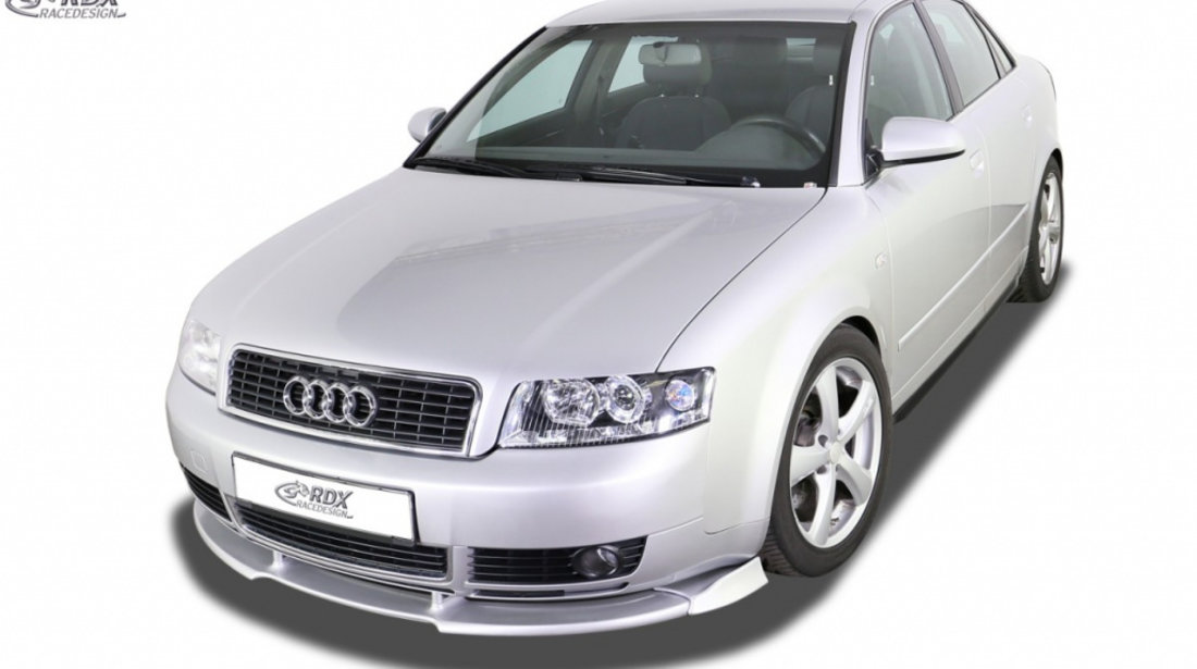 RDX Prelungire Spoiler Bara fata VARIO-X pentru AUDI A4 8E B6 lip bara fata Spoilerlippe RDFAVX30063 material Plastic