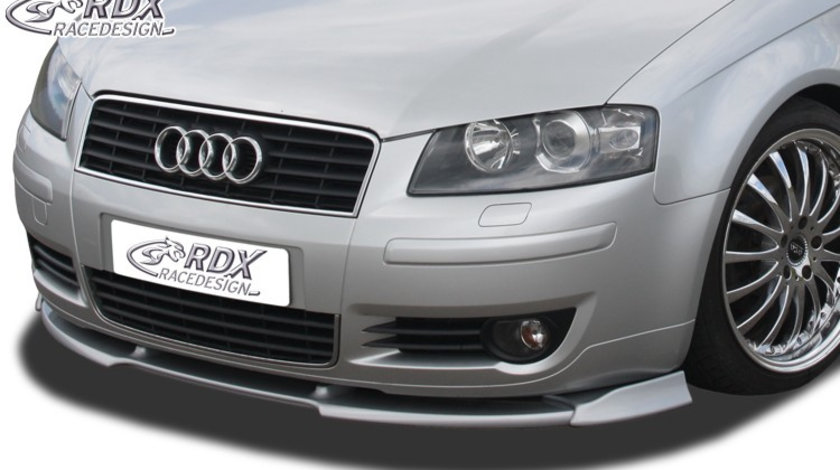 RDX Prelungire Spoiler Bara fata VARIO-X pentru AUDI A3 8P 2003-2005 lip bara fata Spoilerlippe RDFAVX30055 material Plastic