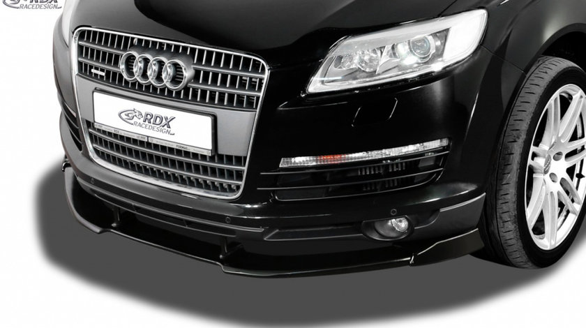 RDX Prelungire Spoiler Bara fata VARIO-X pentru AUDI Q7 (4L) -2009 lip bara fata Spoilerlippe RDFAVX30105 material Plastic