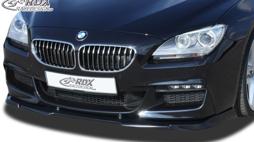 RDX Prelungire Spoiler Bara fata VARIO-X pentru BMW 6er F06 Gran Coupe (M-Technik Bara fata ) lip bara fata Spoilerlippe RDFAVX30660 material Plastic