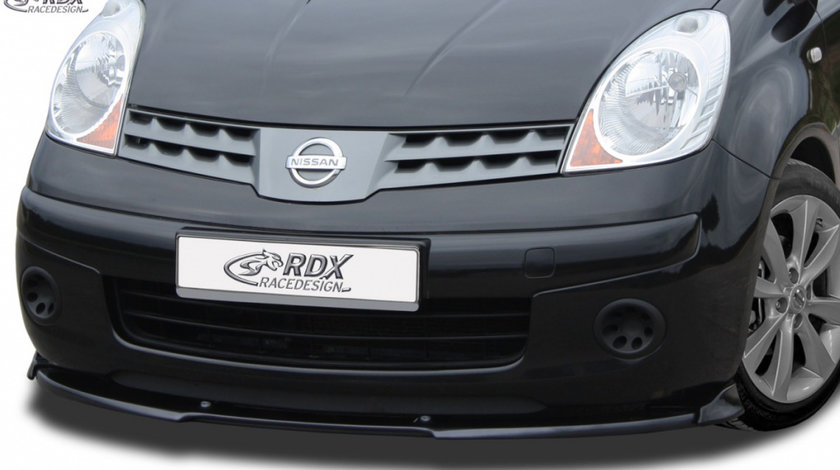 RDX Prelungire Spoiler Bara fata VARIO-X pentru NISSAN Note (E11) 2005-2009 lip bara fata Spoilerlippe RDFAVX30409 material Plastic