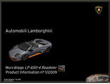 Re: Lamborghini Murcielago LP650-4 Roadster - Prima imagine