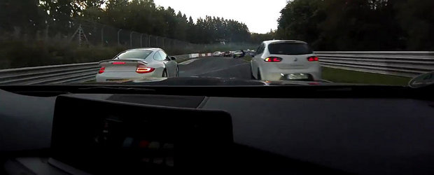 Reactia care salveaza vieti: Un BMW M4 evita dezastrul in ultimul moment