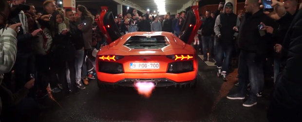 Reactia mai multor pasionati de tuning la aparitia unui Lamborghini Aventador