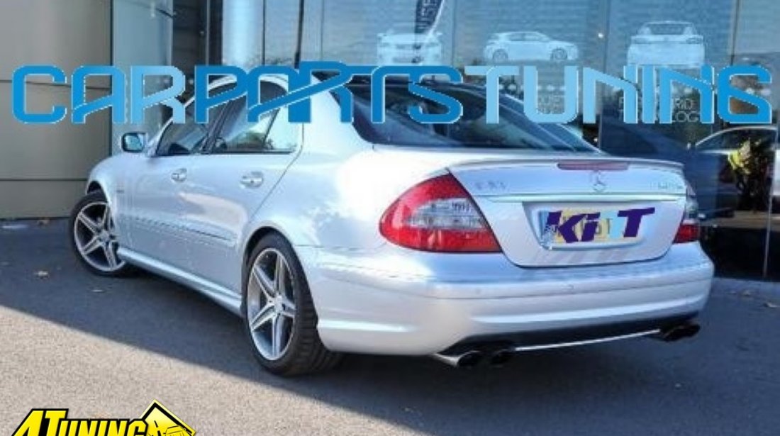 Rear bumper Mercedes E Class W211 02 09 AMG design