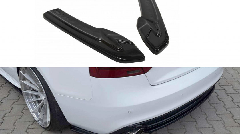 Rear Side Splitter Audi A5 S-Line 8T FL Coupe AU-A5-1F-S line-RSD1T