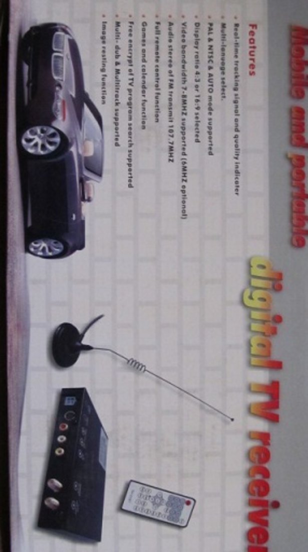 Receiver TV Auto