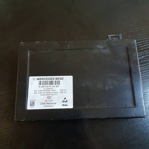 Receiver tv tuner mercedes benz c-classe w204 cod a2048705490